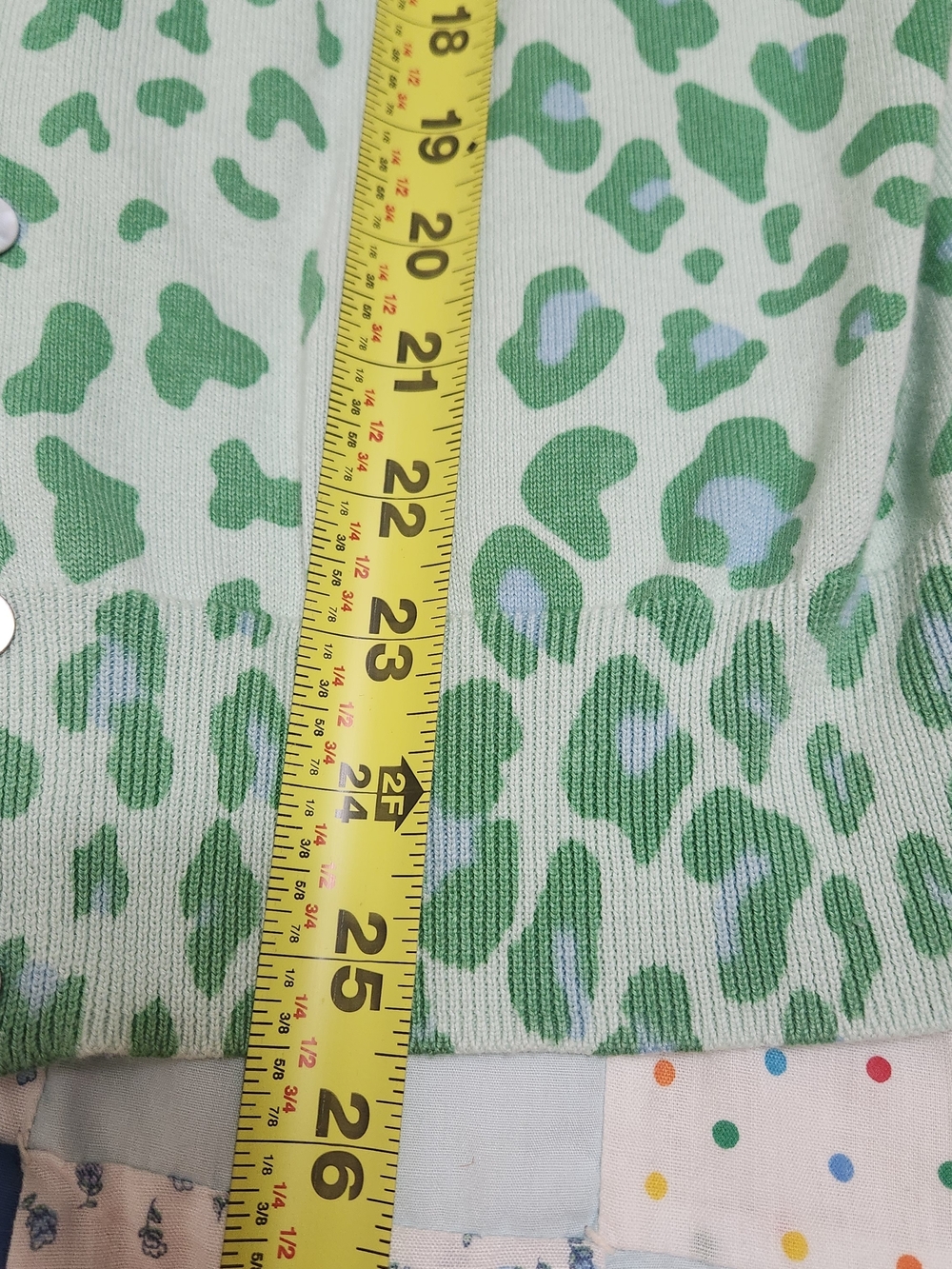 Lands' End Mint Green Knit Sweater - Picture 6 of 10